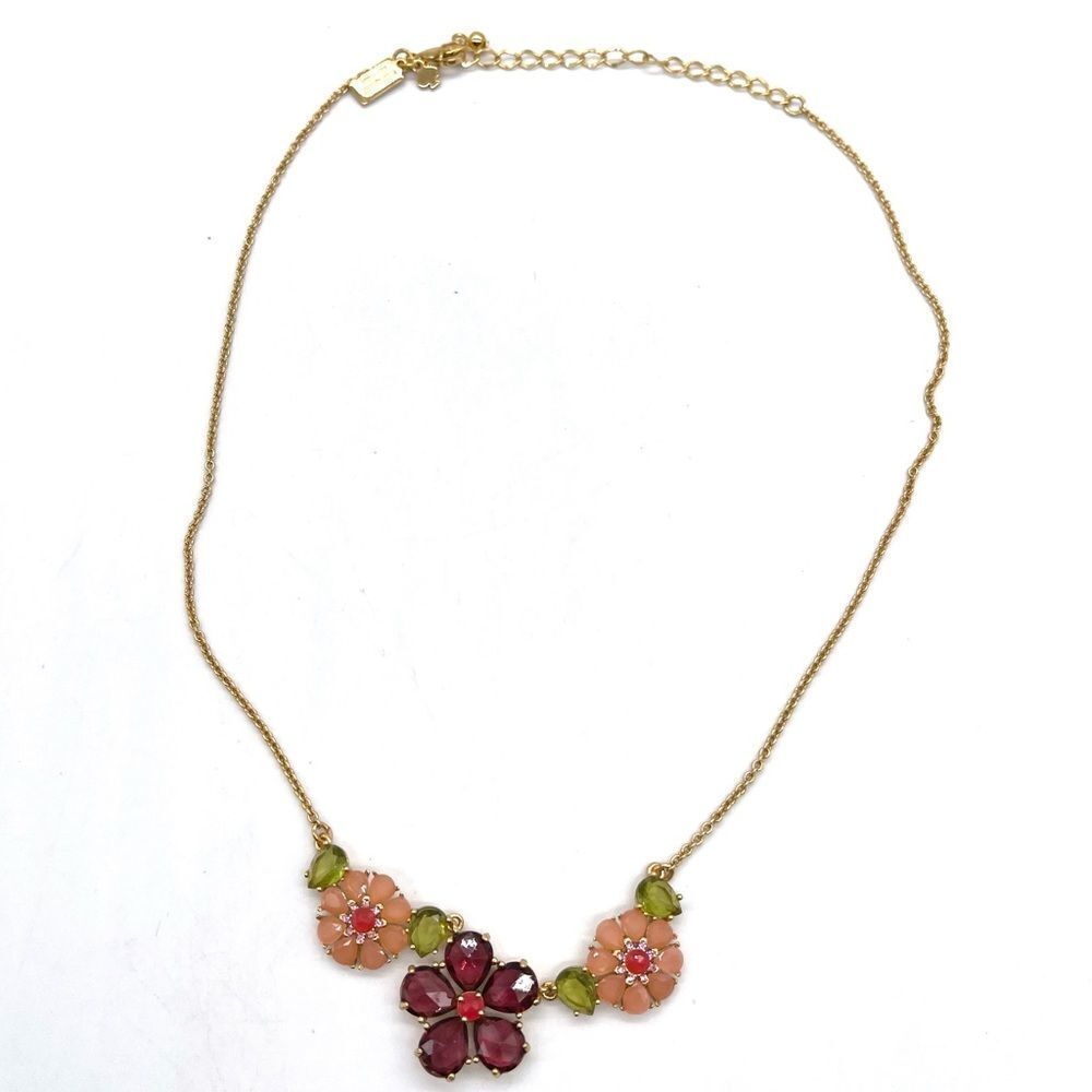 Kate Spade Crystal Flower Necklace - Picture 4 of 4